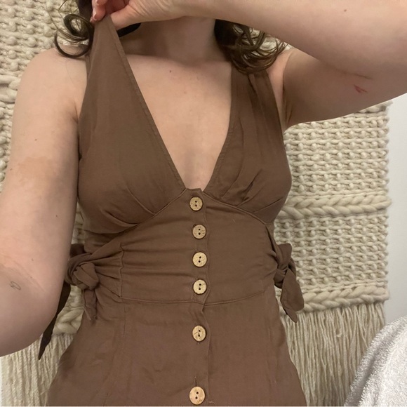 MARSHALLS Extra Small Brown Summer Dresss - Picture 8 of 9
